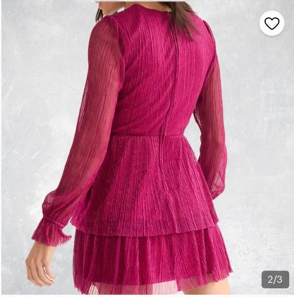 Pink Sparkly Francesca's Dress - Image 2