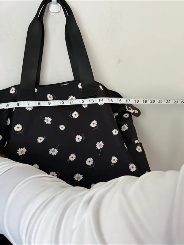 Alice + Olivia Daisy Print Weekender Duffel Bag 🟦 - Image 7