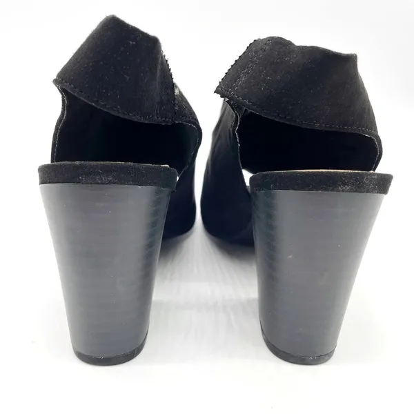 NEW Metaphor Womens 7.5 Stala Sling-Back Block‎ Heel Dress Shoe Open Toe Black - Image 3