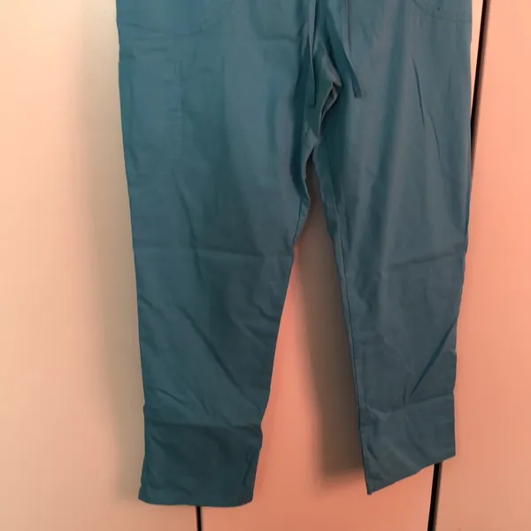 Scrubstar Scrub Bottom Size Medium Blue Color With Drawstring Elastic Waist - Image 3