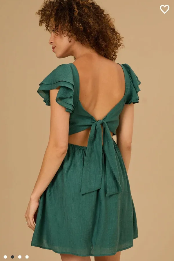 Altar’ed State Hunter Flutter Sleeve Dress - Image 2