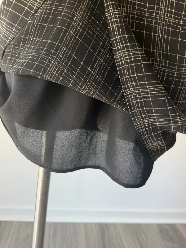 Banana Republic A-Line Plaid Mini Skirt - Image 2