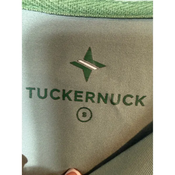 Tuckernuck Performance Short Sleeve‎ Athletic Tee Sage Green Size S - Image 5