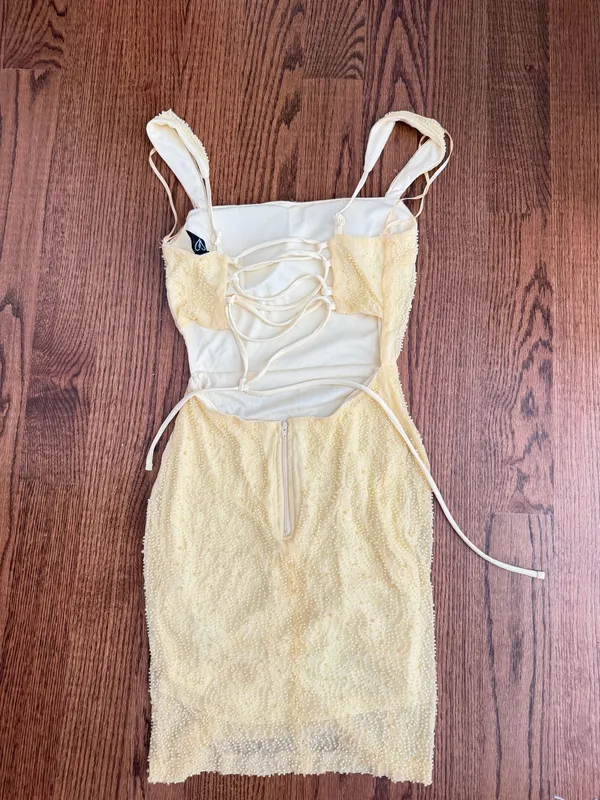 Windsor Yellow Dress - Image 3