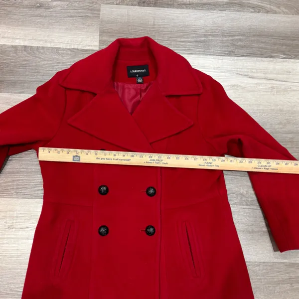 London Fog Wool Blend Coat
Size Large - Image 10