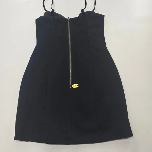 Superdown Renetta Mini Dress in Black XS - Image 13
