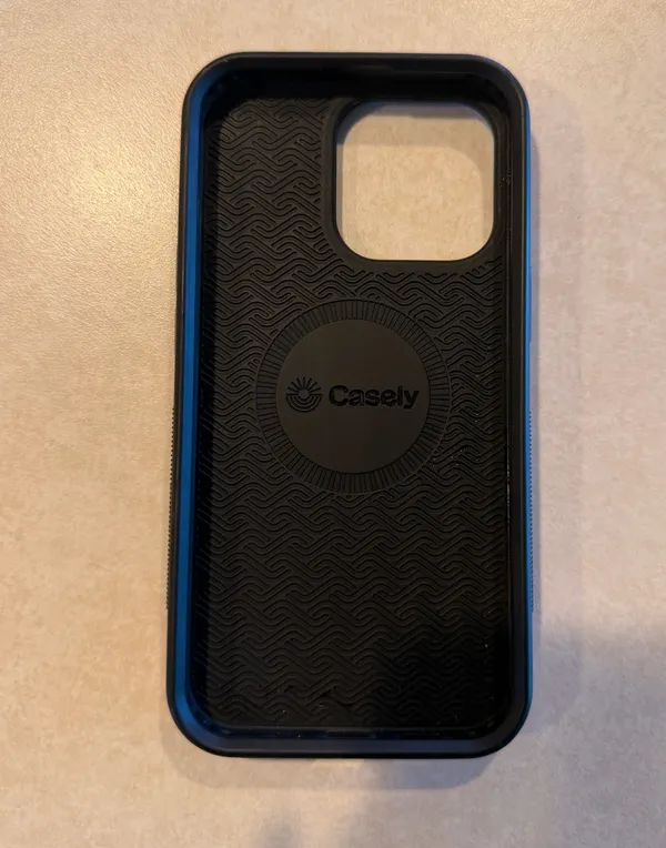 CASETiFY Maroon Polka Dot Case - Image 3
