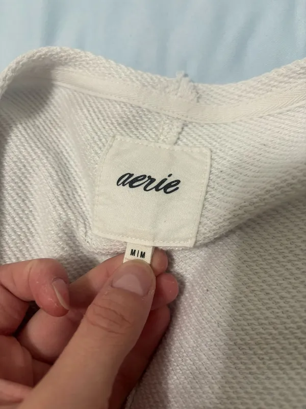 Aerie Cropped Sweatshirt - Image 2