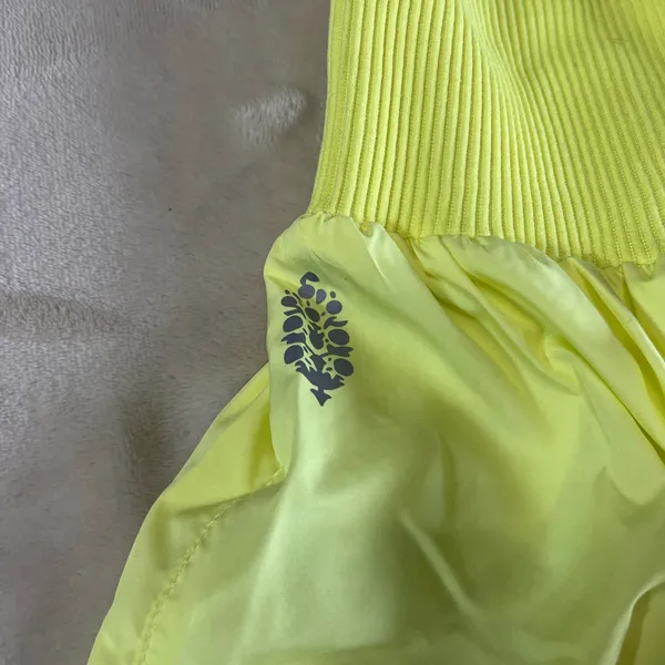 FREE PEOPLE MOVEMENT Neon Butterfly Soft Athletic Shorts Women’s Sz L EUC - Image 3