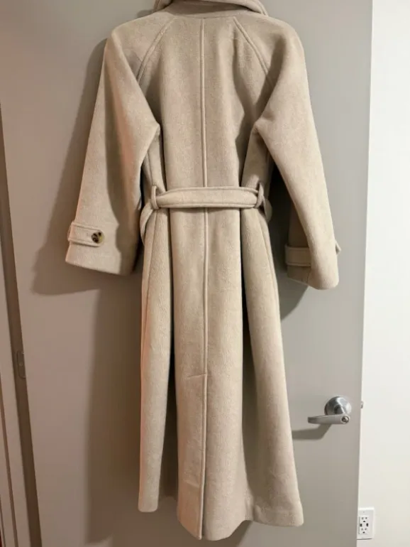 Abercrombie wool blend trench coat - Image 3