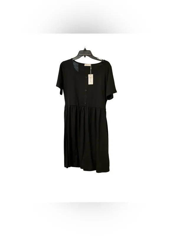 NWT Moshu Summer Dress Black Size L - Image 2