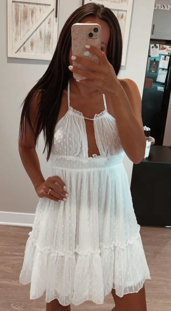 Swiss dot dress - Image 4