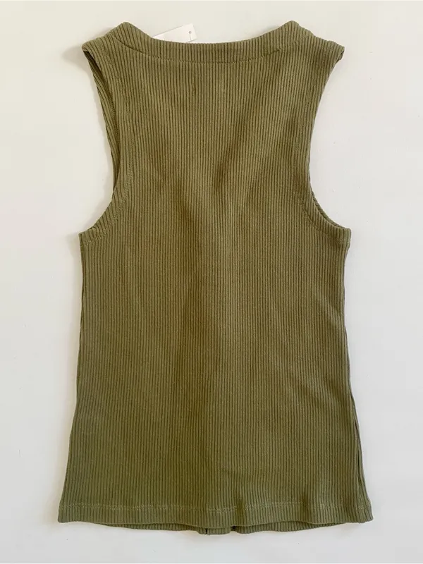 Madewell ribbed best top - Image 4