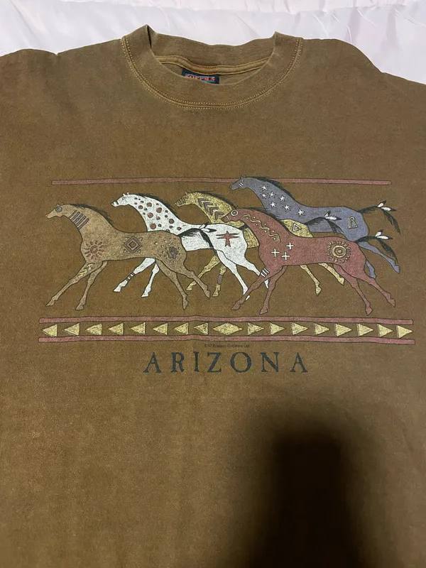 American Vintage Arizona Mud Wash Tee - Image 5