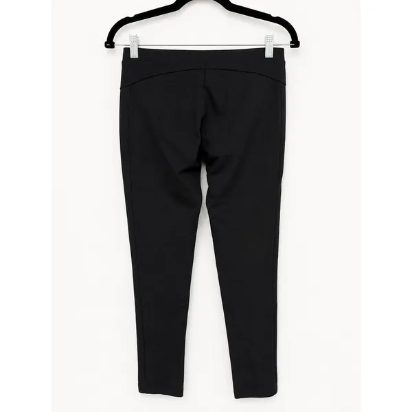 Theory‎ Pants Women S Black Quinina Rave Seamed Ponte Knit Slim Minimalist - Image 2