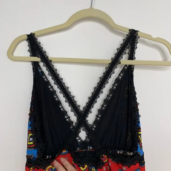 Alice + Olivia X Carla Kranendonk Karolina Paneled Maxi Dress Womens Size 6 - Image 7