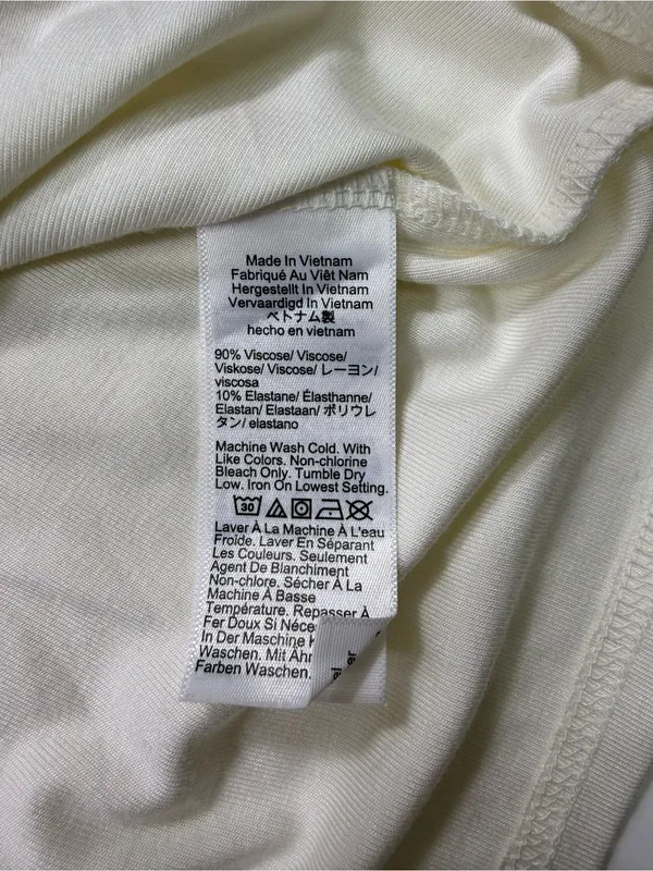 J. Crew Ivory Button-Henley Long Sleeve Top - Image 6