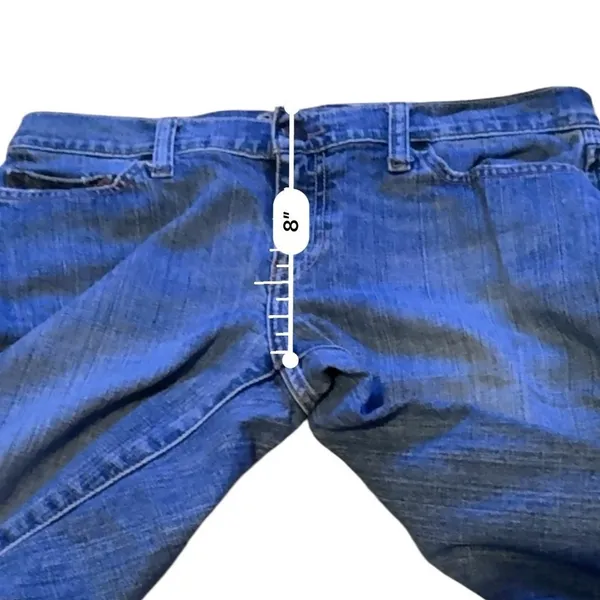Abercrombie & Fitch Y2K Low Rise Bootcut Jeans Womens 8 Blue‎ Stretch Vintage - Image 9
