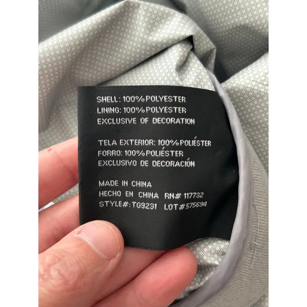 Gerry grey windbreaker jacket small outdoor hiking Gray - Image 5