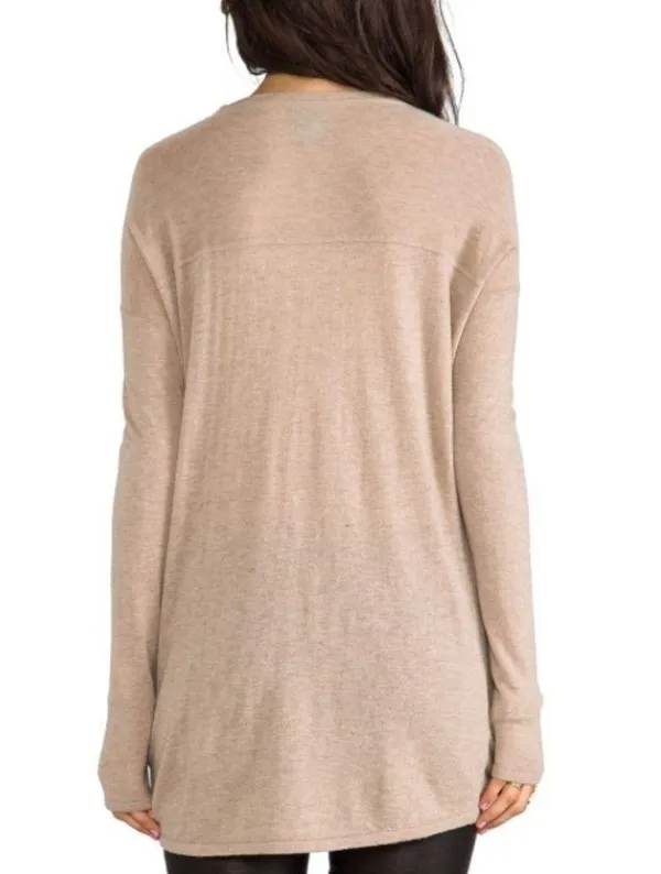 C&c California Long Sleeve Hi-Low Cashmere Blend - Image 5