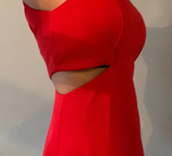 Express Dress Side Cut Out Detail - Image 3