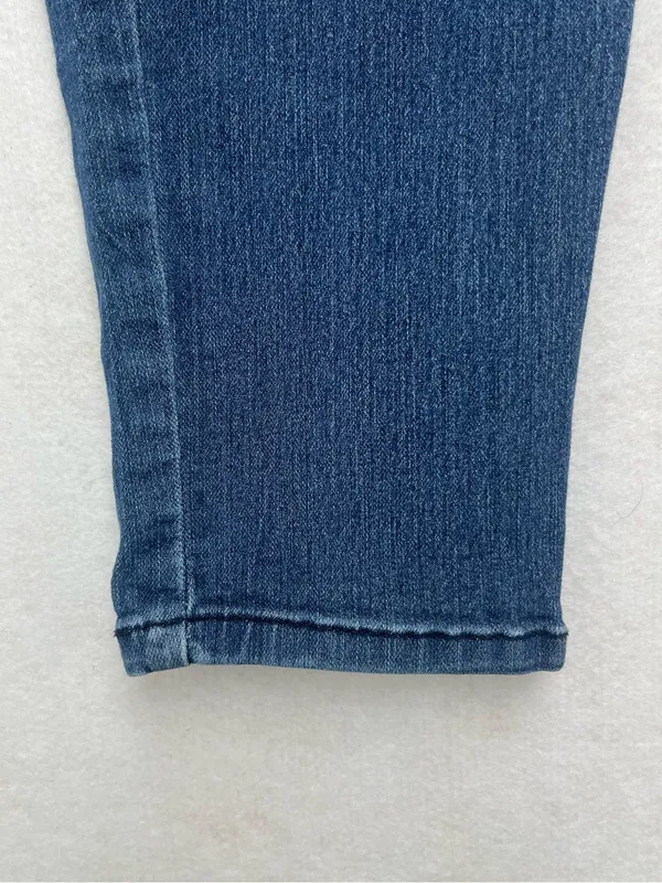 Democracy Womens Blue Skinny Ab Technology Medium Wash Denim Jeans Size 10 - Image 2