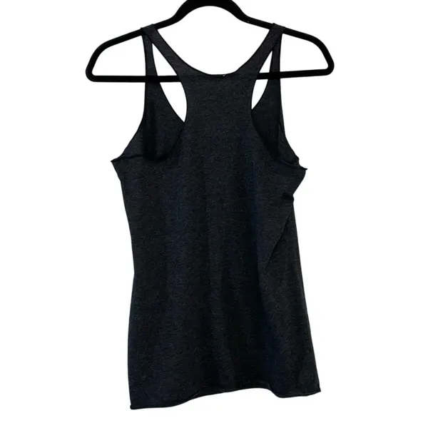 Hotbody Threads First Yoga Then Stuff Racerback Tank Medium‎ Black - Image 2