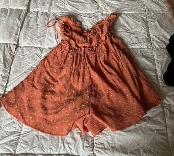 Summer Romper Orange - Image 2
