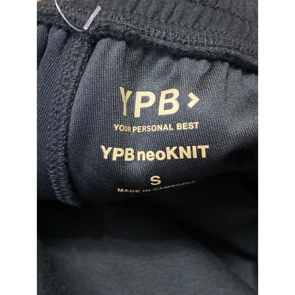 NEW YPB Your Personal Best Black NeoKnit High Rise Cargo Jogger Sweat Pants S - Image 7