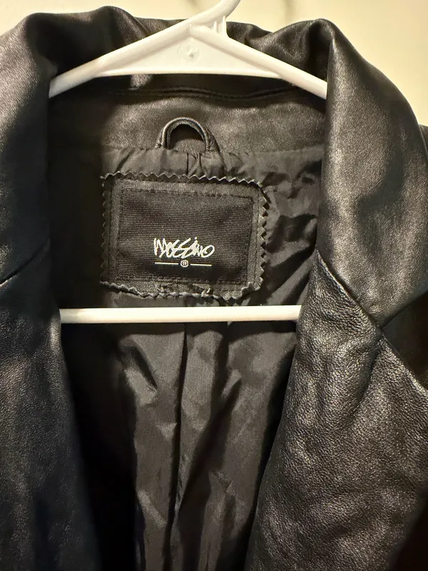 Mossimo Supply Co Women’s leather jacket - Image 3