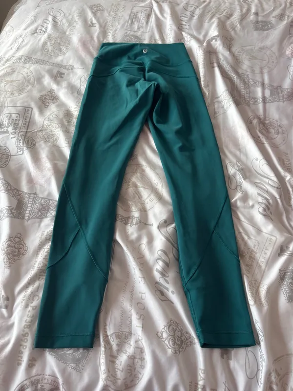 Teal Lululemon Align Leggings - Image 2