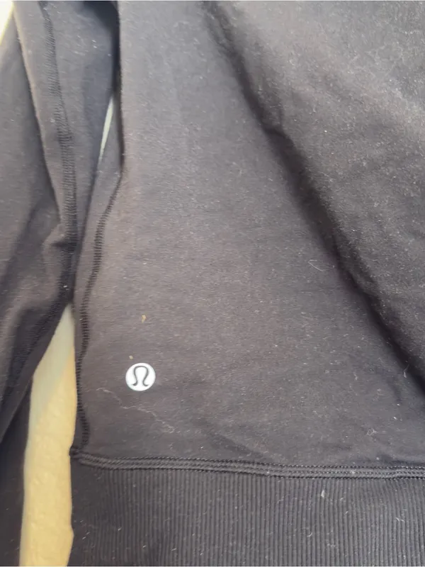 Lululemon Women's Namaskar 6 Black Zipup Hooded Jacket - Image 8
