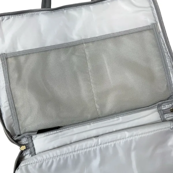 Ytonet 15.6 Inch Womens Laptop Sleeve Carrying Case Water Resistant Gray NWT - Image 7