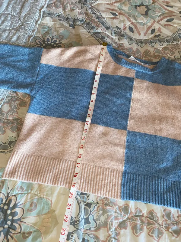 HYFVE Sweater Cropped Colorblock Medium  - Image 7