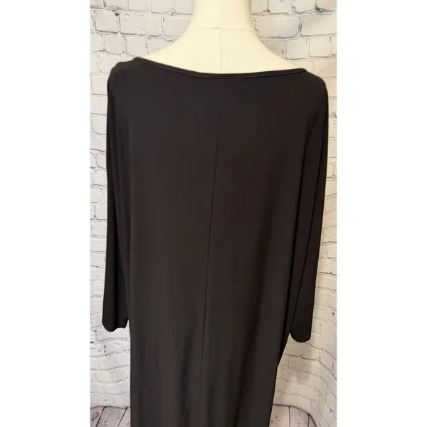 NWT Lane Bryant black shift dress Exposed 1/2 Zipper Plus Size 22/24 - Image 5