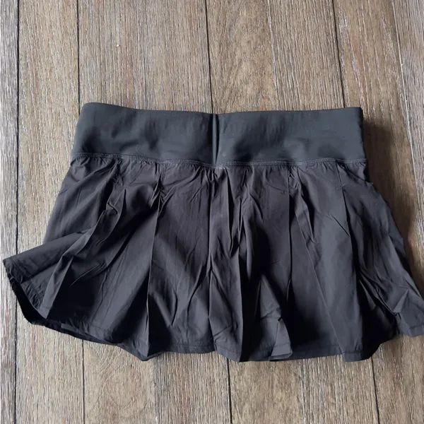 Women's Black Athletic Shorts - Image 2