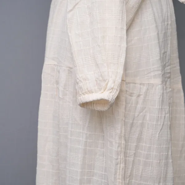 L*Space. Nepali Button‎ Down Cotton Maxi Dress. - Image 8