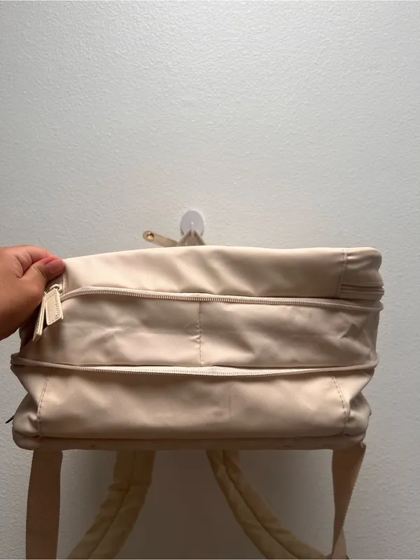 Beis The Expandable Backpack 
in Beige - Image 12