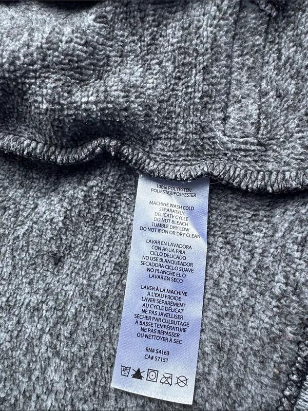 Calvin Klein Heather Gray Full-Zip Bomber Jacket - Image 4