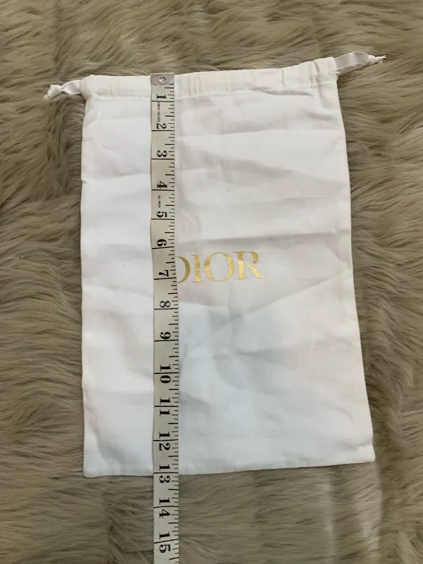 Dior Shoe Dust Bag - Image 3