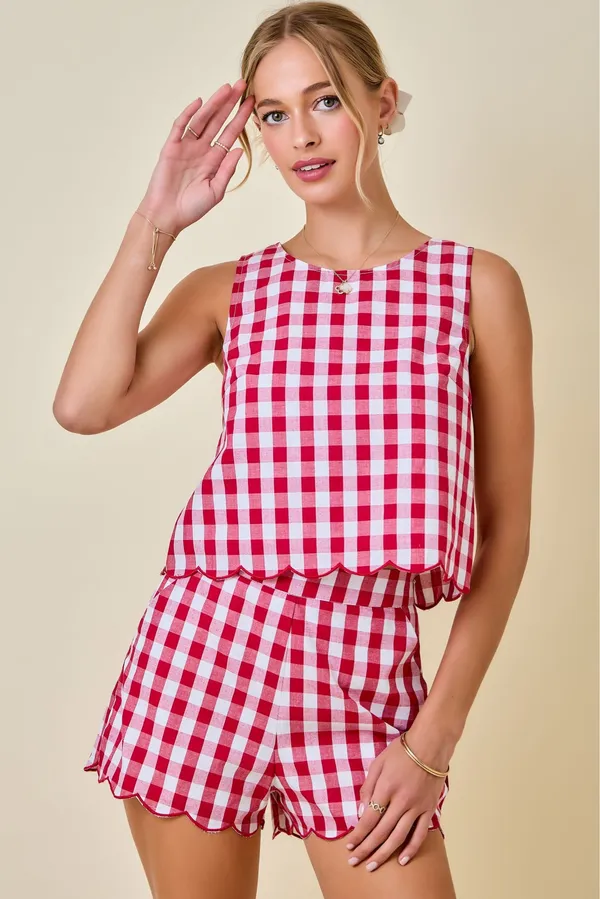 Boutique Gingham Top - Image 2