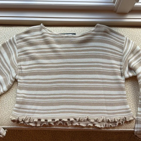 NWT Nasty Gal Jump Into Bed Frill Sweater - Image 6