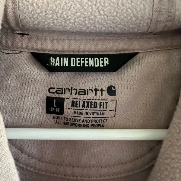 Carhartt Lavender Relaxed Fit Hoodie - Image 2