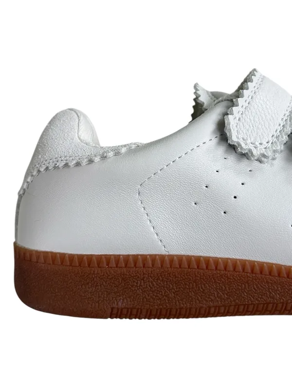 New In Box Silent D Leather Seena Sneakers White Size 6.5 Retail $150.00 - Image 5