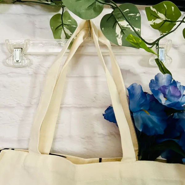 NEW Canvas Face Tote Bag - Image 9