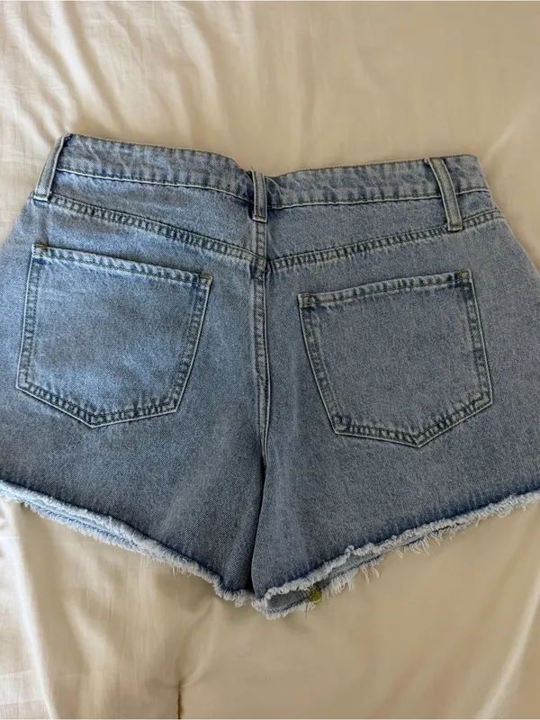 Harper heritage denim shorts - Image 4