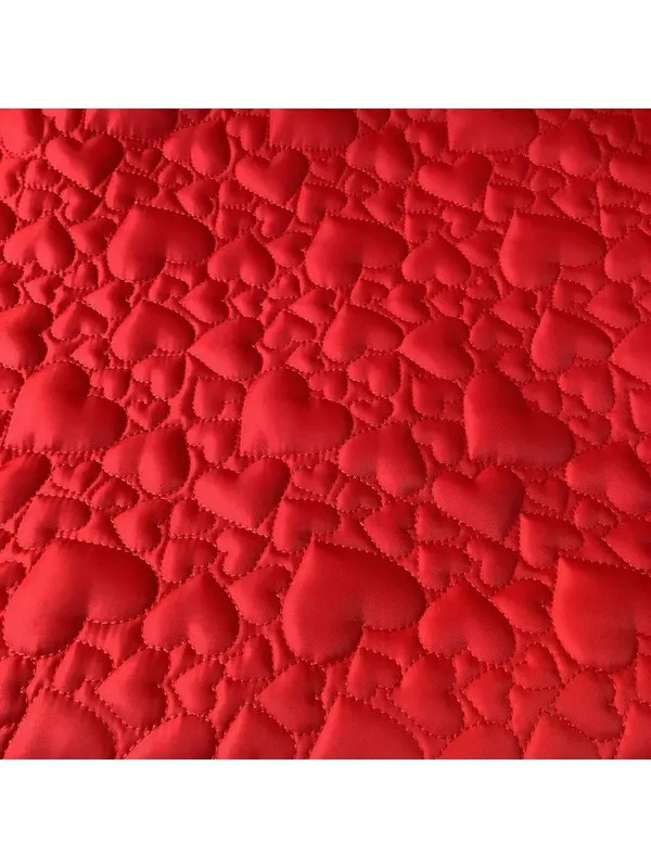 Kate Spade Fragrances Red Heart Quilted Large Tote Bag, New Without Tags - Image 6