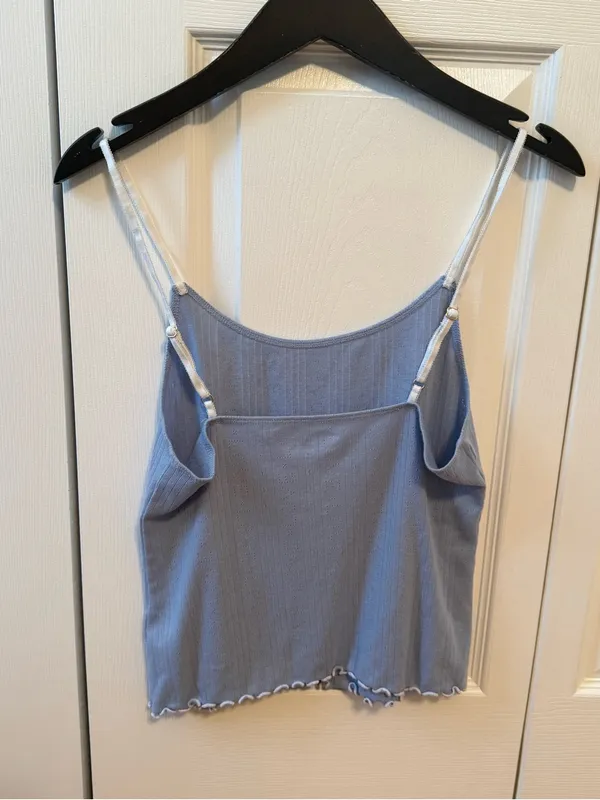 SET Aerie Pointelle Balloon Pajama Pant and Pointelle Pajama Tank - Image 3