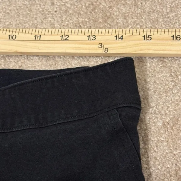 Spanx The Perfect Pant Black Size Medium Bootcut Stretchy Cropped Flare Pants - Image 8