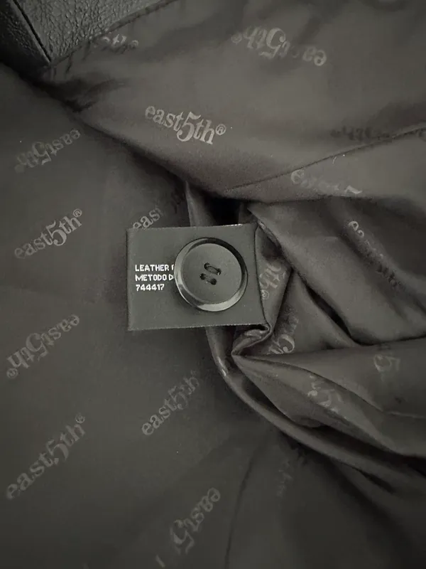 Vintage Real Leather Jacket - Image 6